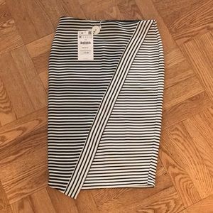 Zara high wasted body con skirt